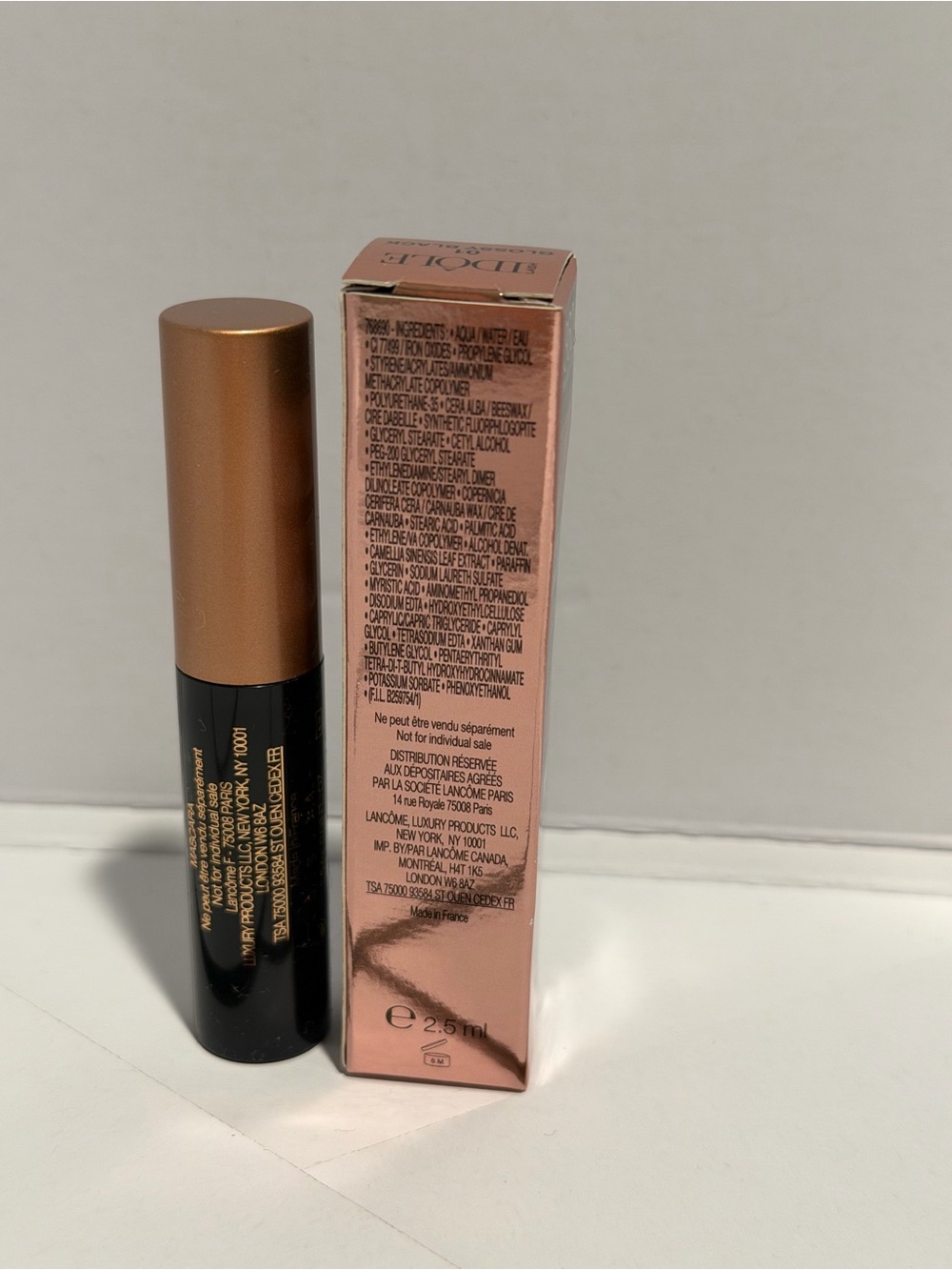 NIB Lancôme IDOLE Lash Lifting Volumizing Mascara Travel 2.5ml/0.08oz BLACK - Picture 2 of 9